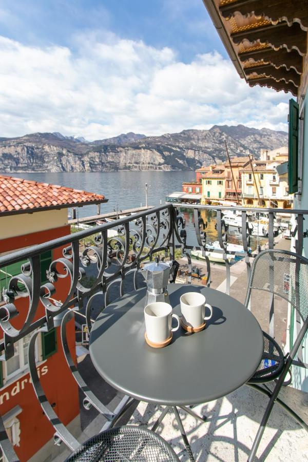 Ferienwohnung Harbor View - Malcesine Exterior foto
